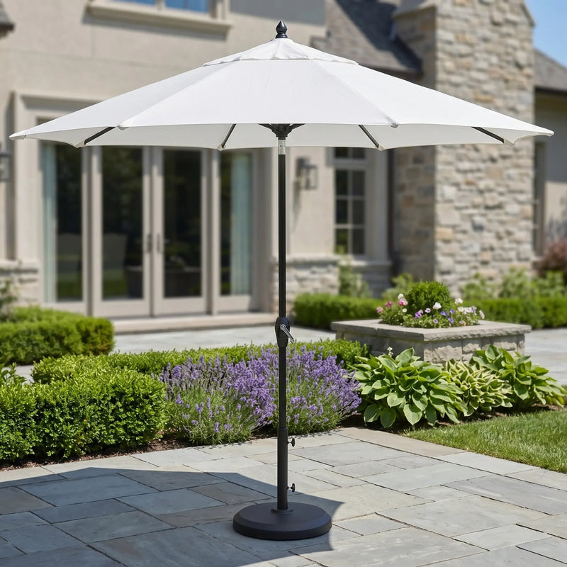 9' Designer Umbrella - Natural - The Great Escape