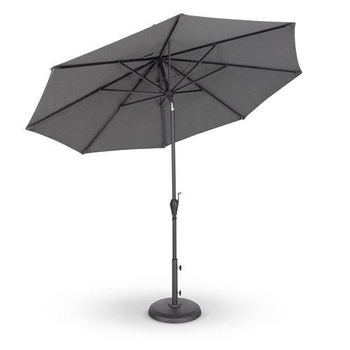 9' Designer Umbrella - Slate Grey - The Great Escape