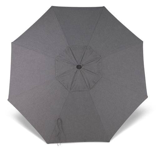 9' Designer Umbrella - Slate Grey - The Great Escape