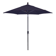 9' Push Button Tilt Umbrella - Navy - The Great Escape