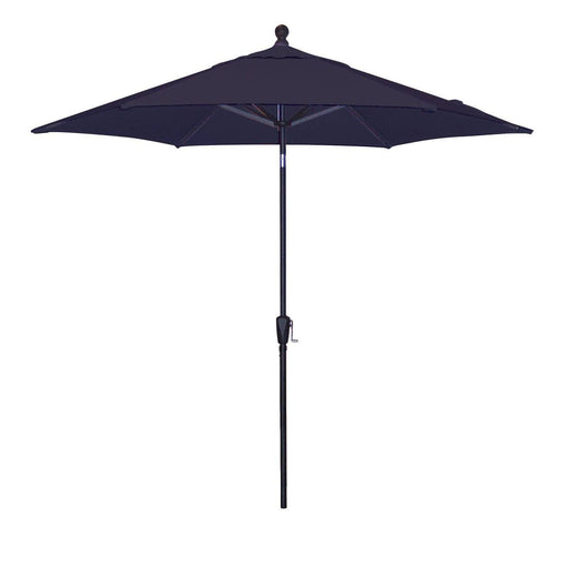 9' Push Button Tilt Umbrella - Navy - The Great Escape