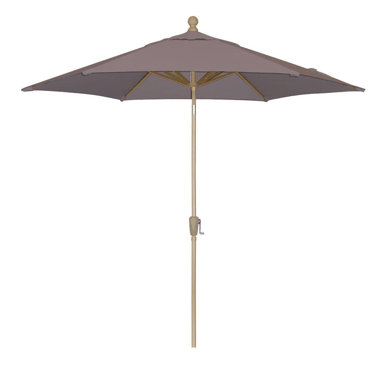 9' Push Button Tilt Umbrella - Taupe - The Great Escape