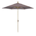 9' Push Button Tilt Umbrella - Taupe - The Great Escape