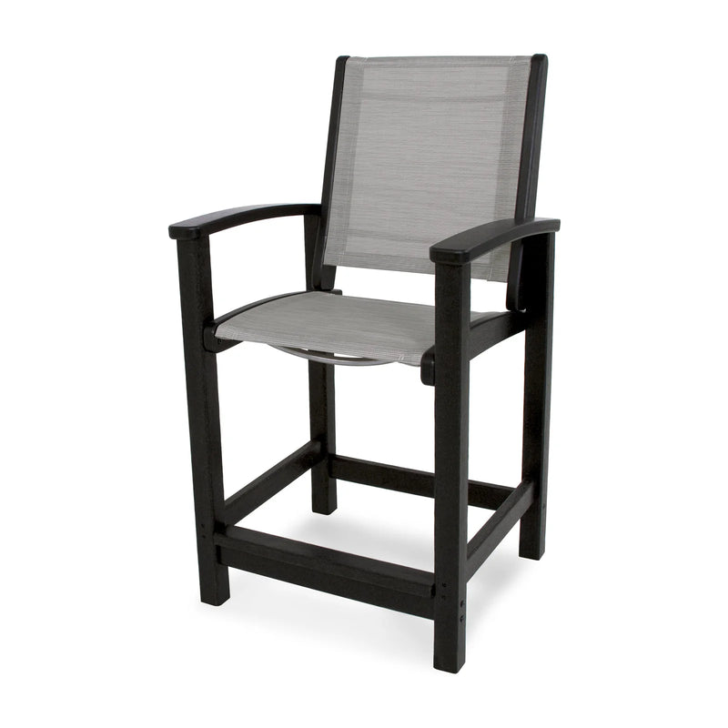 Coastal Sling Counter Height Chair - The Great Escape