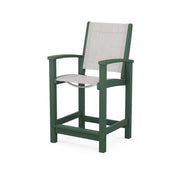 Coastal Sling Counter Height Chair - The Great Escape