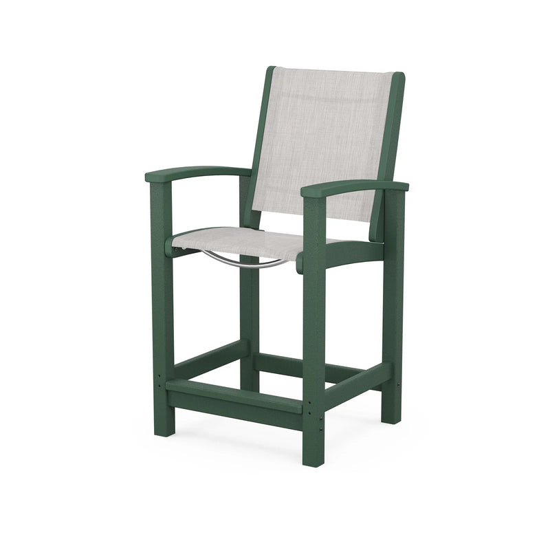 Coastal Sling Counter Height Chair - The Great Escape