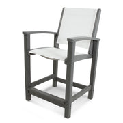 Coastal Sling Counter Height Chair - The Great Escape