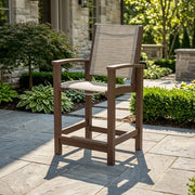 Coastal Sling Counter Height Chair - The Great Escape