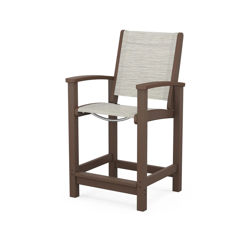 Coastal Sling Counter Height Chair - The Great Escape