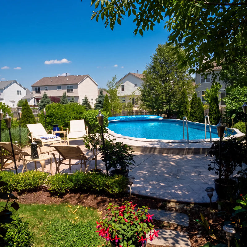 Oasis Semi-Inground Swimming Pool 54" - The Great Escape