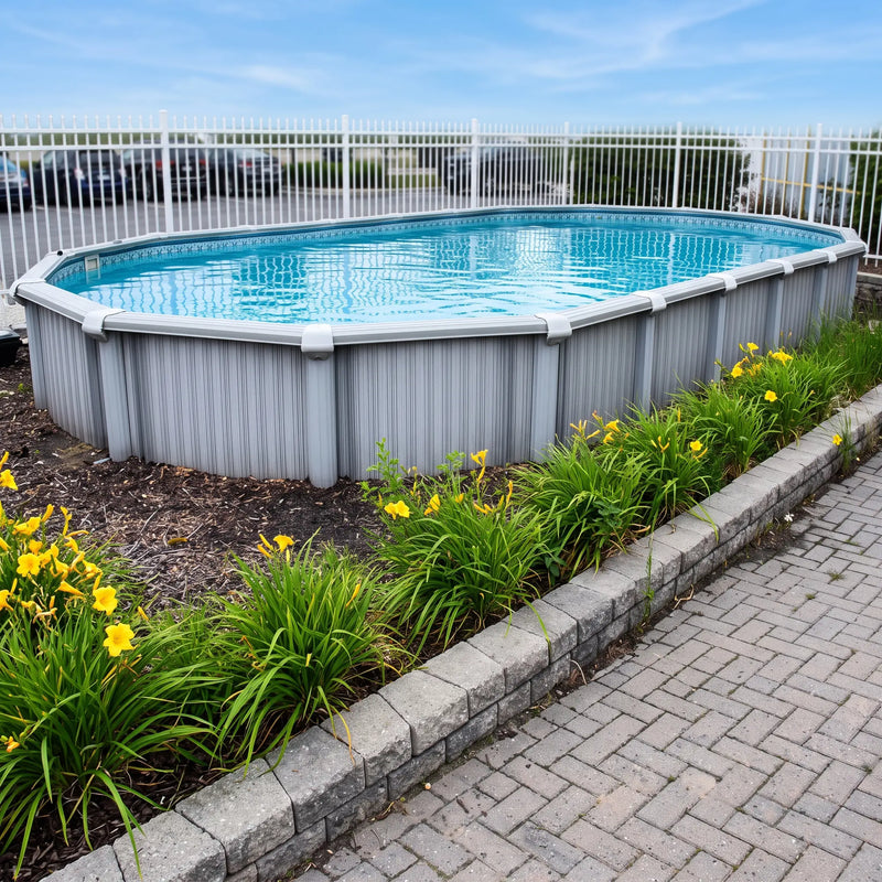 Oasis Semi-Inground Swimming Pool 54" - The Great Escape