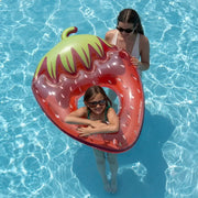 Strawberry Inflatable Ring - The Great Escape