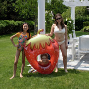 Strawberry Inflatable Ring - The Great Escape