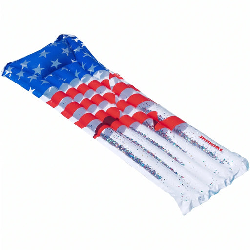 Americana Glitter Inflatable Mattress - The Great Escape