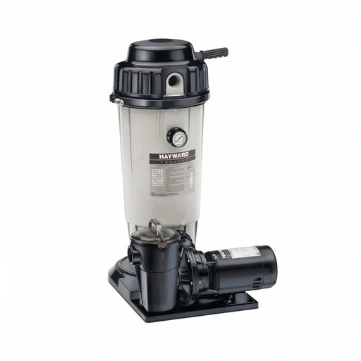Hayward Swimpro 1.5HP EC50 Diatomaceous Earth System W/ Tank, Base, Fittings, & Hoses - The Great Escape