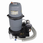 150 Swimpro 2HP Element System W/ Twist Lock Motor, Tank, Base, Cartridge, Fittings, & Hoses - The Great Escape