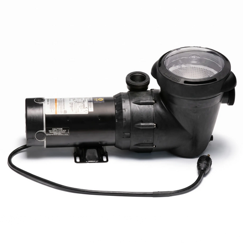 2HP 2 Speed Swimpro Pump W/ Twist Lock Cord, On/Off Switch, & Extended 2 Year Warranty - The Great Escape