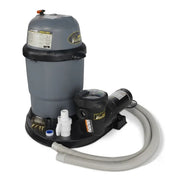 110 Swimpro 2HP 2 Speed Element System W/ Twist Lock Motor, Tank, Base, Cartridge, Fittings, & Hoses - The Great Escape