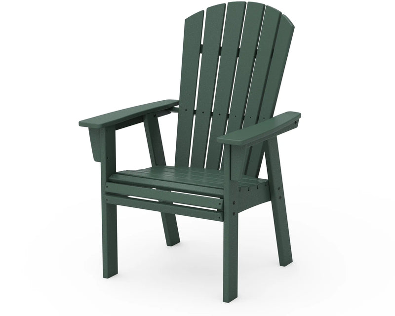 Nautical Curveback Adirondack Dining Chair - The Great Escape