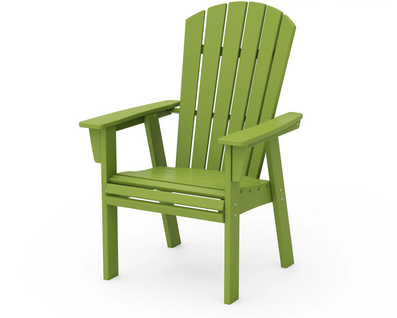 Nautical Curveback Adirondack Dining Chair - The Great Escape