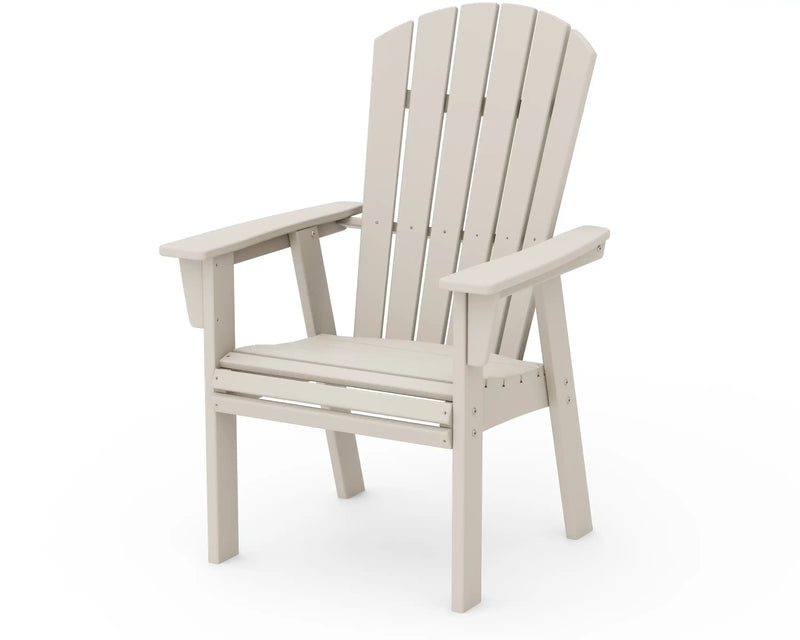 Nautical Curveback Adirondack Dining Chair - The Great Escape