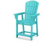 Nautical Counter Height Adirondack Chair - The Great Escape
