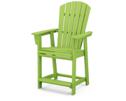 Nautical Counter Height Adirondack Chair - The Great Escape