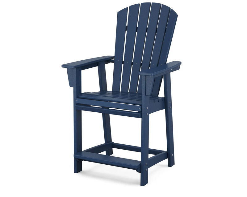 Nautical Counter Height Adirondack Chair - The Great Escape