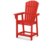 Nautical Counter Height Adirondack Chair - The Great Escape