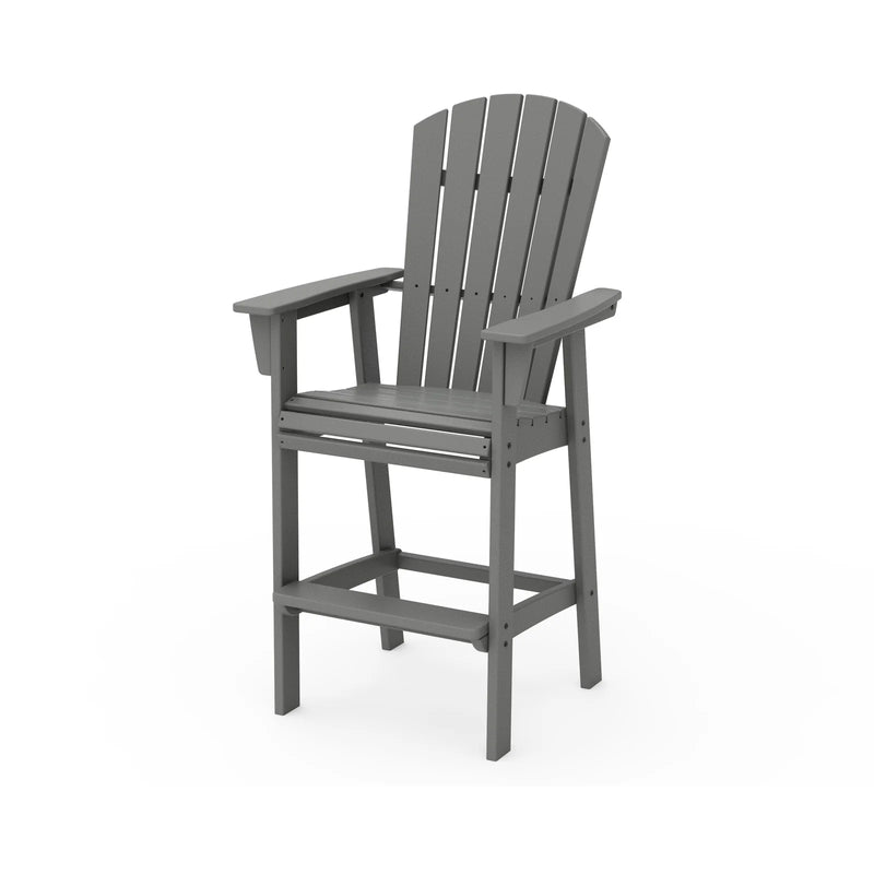 Nautical Curveback Bar Height Adirondack Chair - The Great Escape