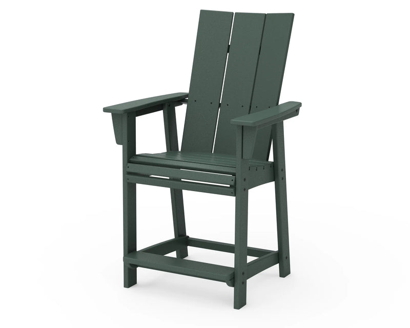 Modern Curveback Adirondack Counter Chair - The Great Escape