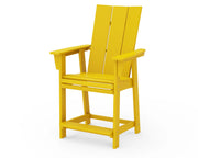 Modern Curveback Adirondack Counter Chair - The Great Escape
