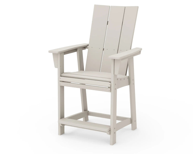 Modern Curveback Adirondack Counter Chair - The Great Escape