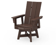 Modern Curveback Adirondack Swivel Dining Chair - The Great Escape