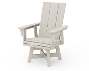 Modern Curveback Adirondack Swivel Dining Chair - The Great Escape