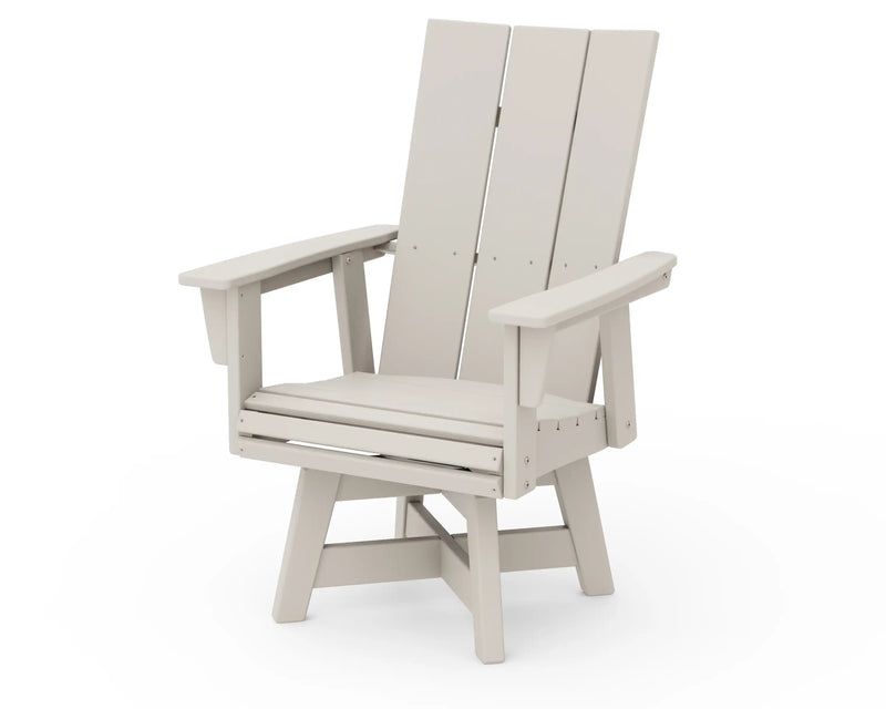 Modern Curveback Adirondack Swivel Dining Chair - The Great Escape