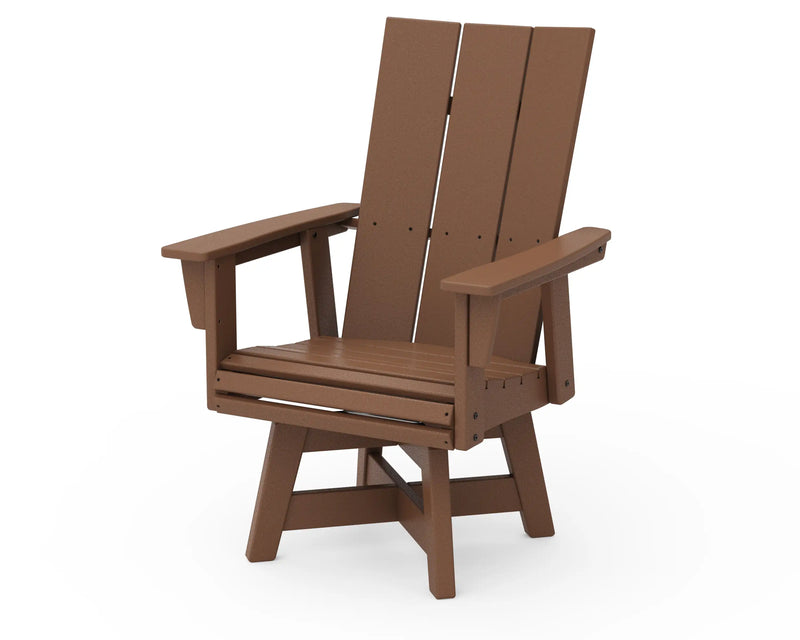 Modern Curveback Adirondack Swivel Dining Chair - The Great Escape