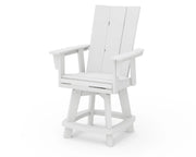 Modern Curveback Adirondack Swivel Counter Chair - The Great Escape