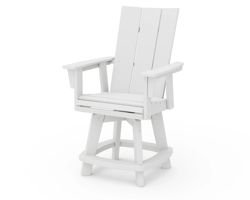 Modern Curveback Adirondack Swivel Counter Chair - The Great Escape