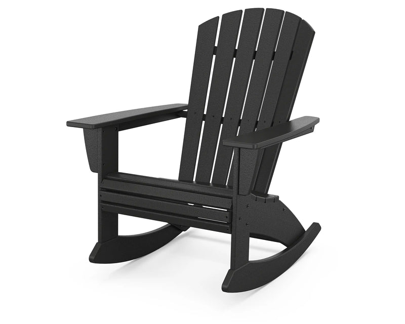 Nautical Curveback Adirondack Rocker Chair - The Great Escape
