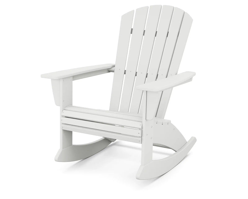Nautical Curveback Adirondack Rocker Chair - The Great Escape