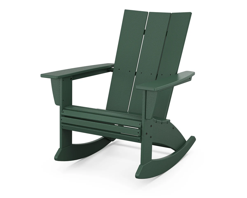 Modern Curveback Adirondack Rocker Chair - The Great Escape