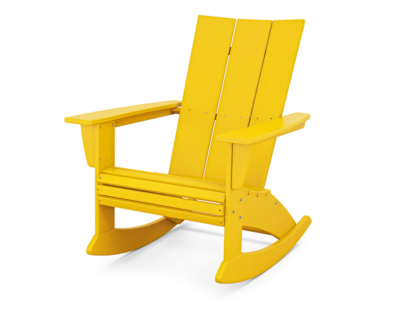 Modern Curveback Adirondack Rocker Chair - The Great Escape