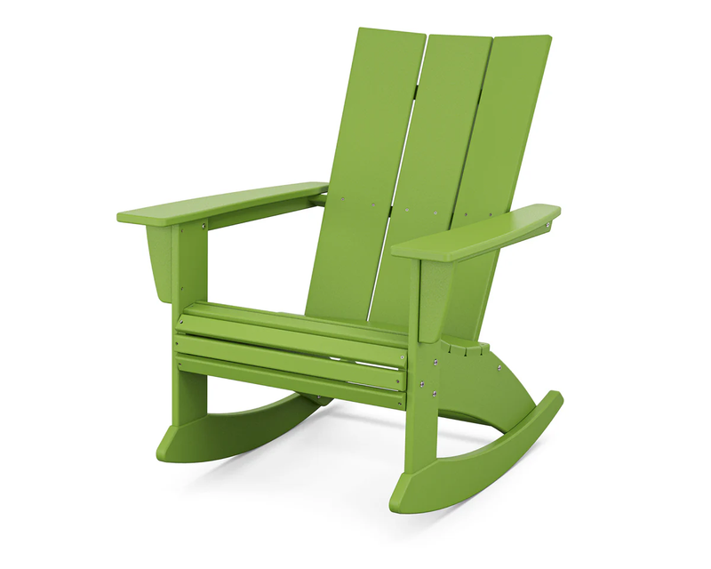 Modern Curveback Adirondack Rocker Chair - The Great Escape