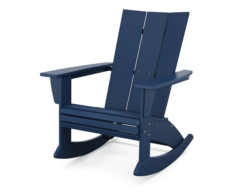 Modern Curveback Adirondack Rocker Chair - The Great Escape