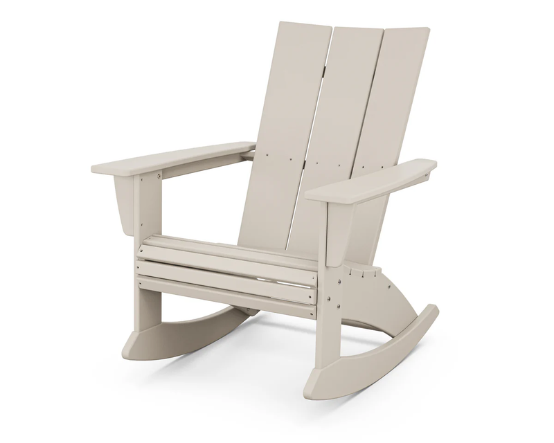 Modern Curveback Adirondack Rocker Chair - The Great Escape