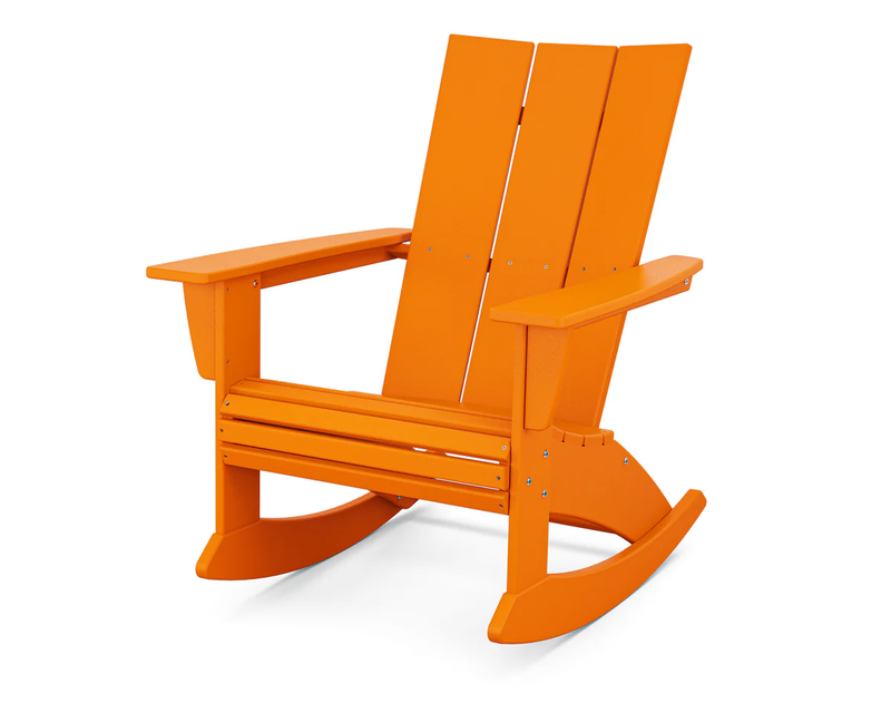 Modern Curveback Adirondack Rocker Chair - The Great Escape