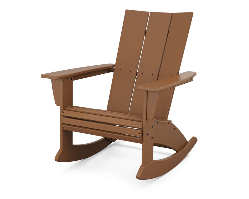 Modern Curveback Adirondack Rocker Chair - The Great Escape