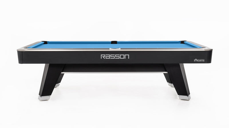 7' Acurra Billiard Table With Drop Pockets - Strong Black