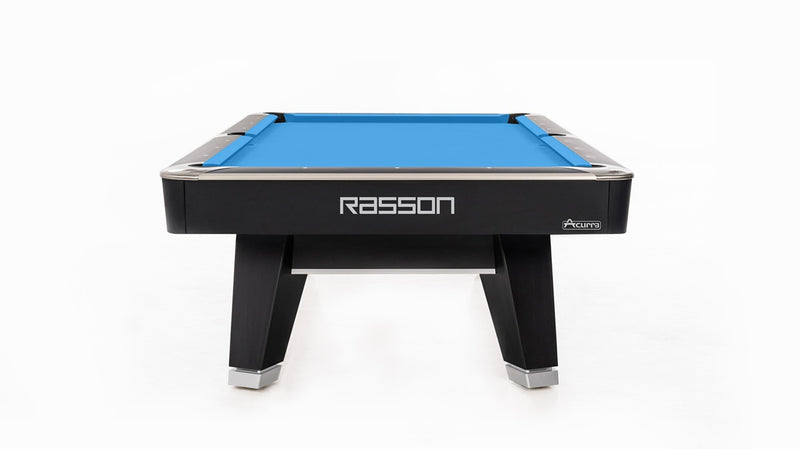 7' Acurra Billiard Table With Drop Pockets - Strong Black